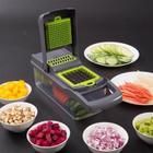 Fatiador de Legumes Cortador Inox Frutas Verduras Novo Nicer Dicer Plus - PenselarFun