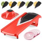 Fatiador De Legumes Frutas Frios Com 5 Laminas E Multibox