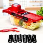 Fatiador de Tomate Vegetais e Frutas Inox Ajustável