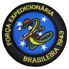 FEB Cobra Belicosa Guerra Mundial Patch Bordado Para Jaqueta