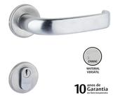 FECHADURA 6236 EXTERNO St2 55mm CROMO ESCOVADA LAFONTE