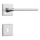 Fechadura Classic 3000 Roseta Quadrada Inox Interna Stam