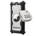 Fechadura de bagagem Pelican AirTag Tracker com trava de cabo TSA de titânio