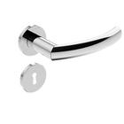 Fechadura de Porta Stam Inox IX40 Cromada Polida 40mm