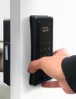 Fechadura Eletrônica Smart Lock SL140 Papaiz Preto