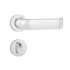 Fechadura Externa 1601/39 Roseta Redonda Classic Inox Stam