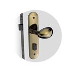 Fechadura Externa Bora Taco Golf ESP43 Antique Brass Soprano