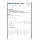 Fechadura Externa Cilíndrica Divisória Soprano Branco