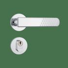 Fechadura externa stam 803/21 roseta redonda inox