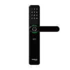 Fechadura Inteligente Intelbras MFR 7000+ de Embutir com Maçaneta Preta 4670008