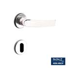 Fechadura Interna Papaiz Mz950 40mm Roseta Cromado