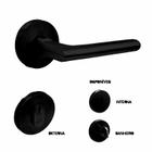 Fechadura Noa 121-z Preto Fosco 55mm Interna**