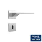 Fechadura Papaiz Mz630 Interna 40mm Roseta Cromado Acetinado