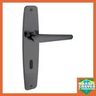 Fechadura para porta de Quarto Interna MARESIAS 125 Preto Fosco 55mm VOUGA Maçaneta Alavanca