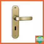 Fechadura para porta de Quarto Interna STILO 474 Bronze Latonado 40mm MGM Maçaneta Alavanca