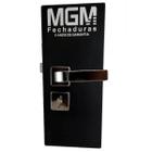 Fechadura Porta Banheiro Roseta Wc Modena Cromado MGM