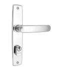 Fechadura porta de madeira aliança externa 2600-41 inox premium