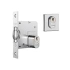 Fechadura Porta Stam Pivotante Rolete 1005 Externo Cromado