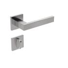 Fechadura Quadrada Inox Escovado 1620/ix60 55mm WC Stam