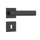 Fechadura Roseta Quadrada Stam 813/35 Interna Preto Fosco