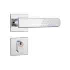 Fechadura Stam 803/21 Externa RQ1 Quadrada Inox Cromada