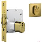 Fechadura stam externa Trinco Rolete porta porta madeira Pivotante 1005 gold