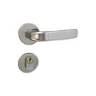 Fechadura Stilo Roseta Cromada para Porta Externa - Mgm, Tamanho: Externa