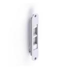 Fecho Concha Alumínio Branco 152mm com Trava Automática Alumiconte FEC636AEB