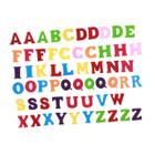 FELTECHELECTR 50 unidades de letras alfabéticas de feltro de cores mistas, tecido não tecido para artesanato, brinquedos infantis, decoração de festas de Natal e aniversário para atividades divertidas e criativas