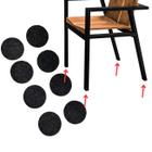 Feltro adesivo protetor piso móveis cadeira sofá 8 unidades