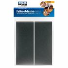 FELTRO ADESIVO - TEK BOND - PRETO - 127X51mm