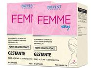 Femme Way Gestantes Vitaminas e Minerais Fonte de Acido Folico 120 Capsulas Prevent Pharma