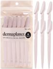 Ferramenta de dermaplanagem Kitsch Dermaplane Razor, 6 peças, conjunto Blush