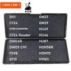 Ferramenta Lishi 2 em 1 para Reconstrução de Motor - B111, CY24, DWO4R, DWO5, F038, GT15, GM37, GM39, HU49