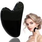 Ferramentas faciais Gua Sha BLHLA Obsidian Stone para cuidados com a pele