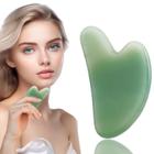 Ferramentas faciais Gua Sha BLHLA para cuidados com a pele, massagem, pedra de jade