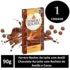 Ferrero Rocher Ao Leite com Avelã Chocolate Ao Leite 90G