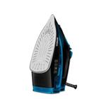 Ferro A Vapor Mondial F-53 Base Cerâmica Preto Azul 220v