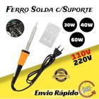 Ferro de Solda Soldar Estanho 30w 40w 60w 127v 220v Profissional