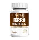 Ferro Quelato 34,31mg (60 caps) - Padrão: Único - Apisnutri