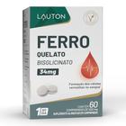 Ferro quelato 34mg com 60 comprimidos