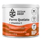 Ferro Quelato + Vitamina C 60 Cápsulas 600mg - Ocean Drop