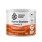 Ferro Quelato + Vitamina C Ocean Drop 60 Capsulas