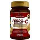 Ferro + Vitamina C Quelado 60 Cápsulas - Herbolab