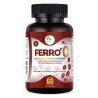 Ferro + Vitamina C Quelado Premium 60 Cápsulas - Fits Life