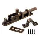 Ferrolho Trinco Fecho Fio Redondo União Mundial Antique 09cm