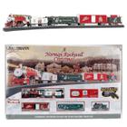 Ferrorama com trem trilhos bachmann rckwl christmas set 1/87