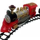 Ferrorama Trem Máquina Locomotiva Elétrica 2 Trilhos Vagões