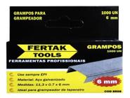 Fertak 1000 Grampos 6mm p/ Grampeador Tapeceiro Profissional