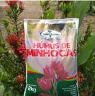 Fertilizante 100% orgânico húmus de minhoca solo santo 2kg